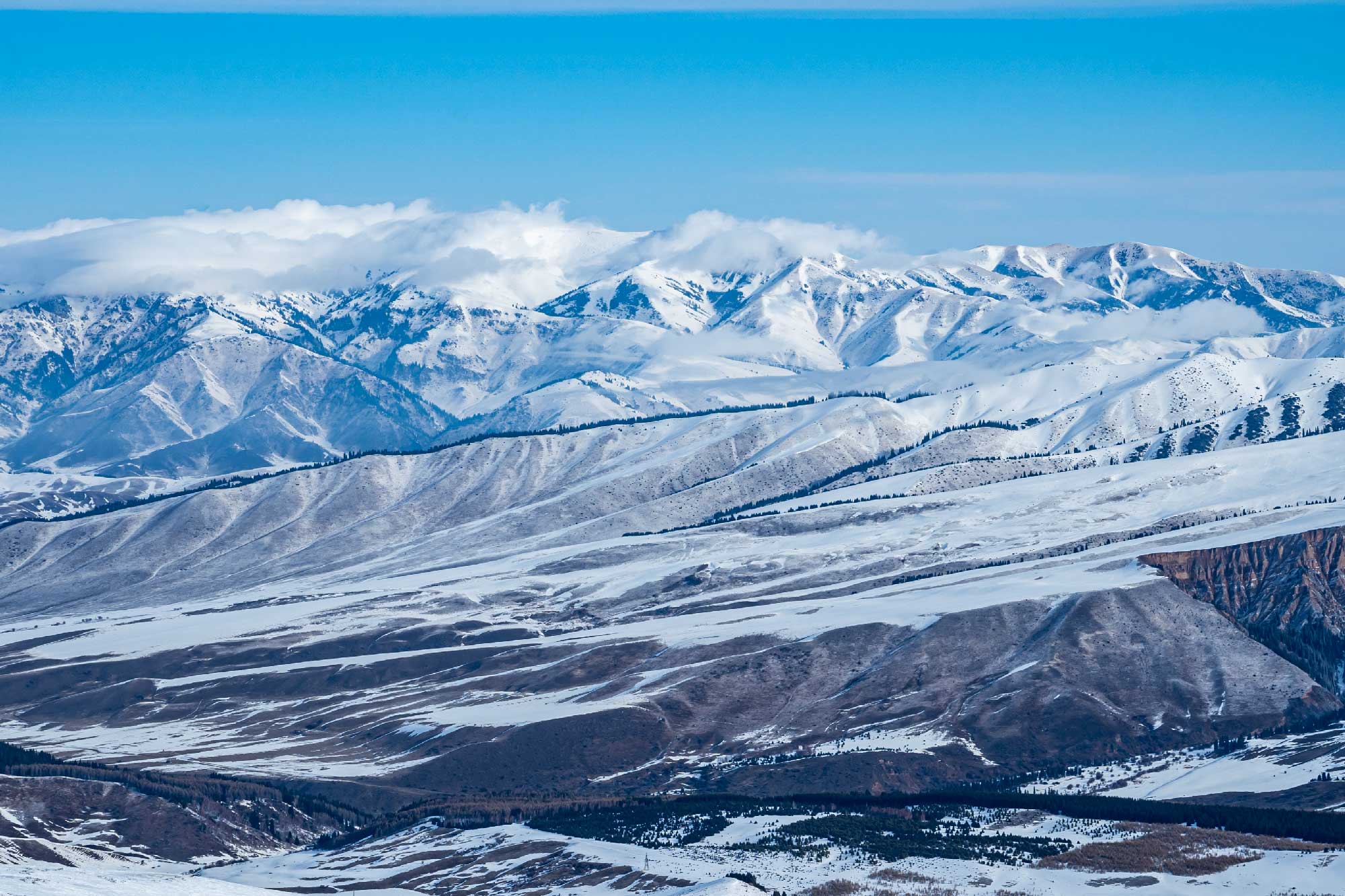 voyage ski au Kyrgistan