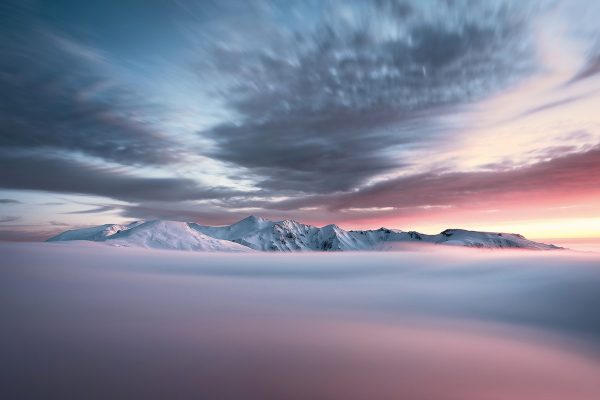 Hiver en Auvergne : Montagne aux songes