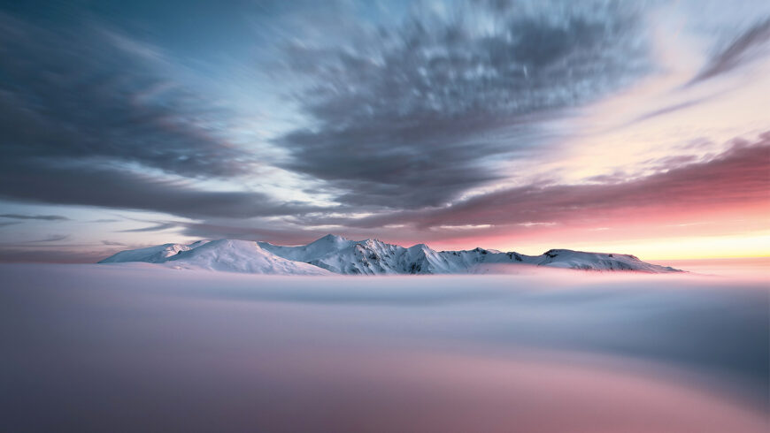 Hiver en Auvergne : Montagne aux songes