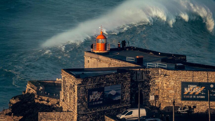 Dans les coulisses de Nazaré