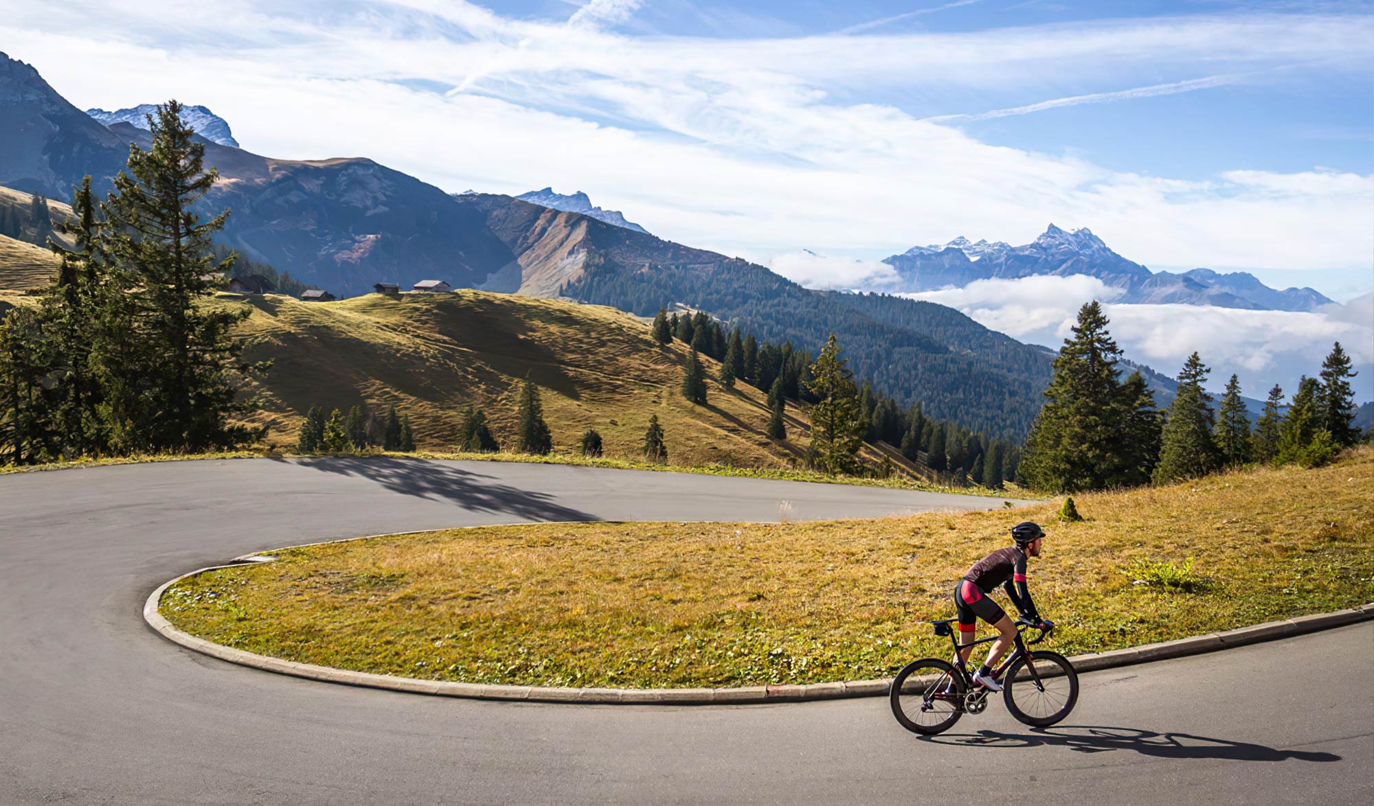 Challenge Strava Col de La Croix en Suisse