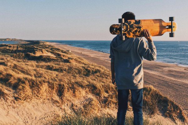 Longboard plage