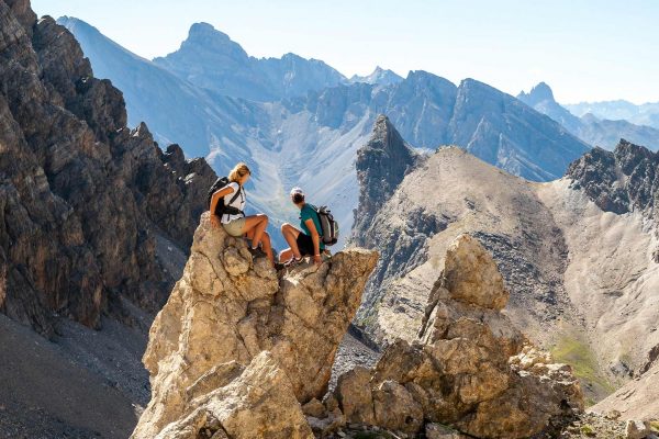 Vars : Randonnée pointe escreins