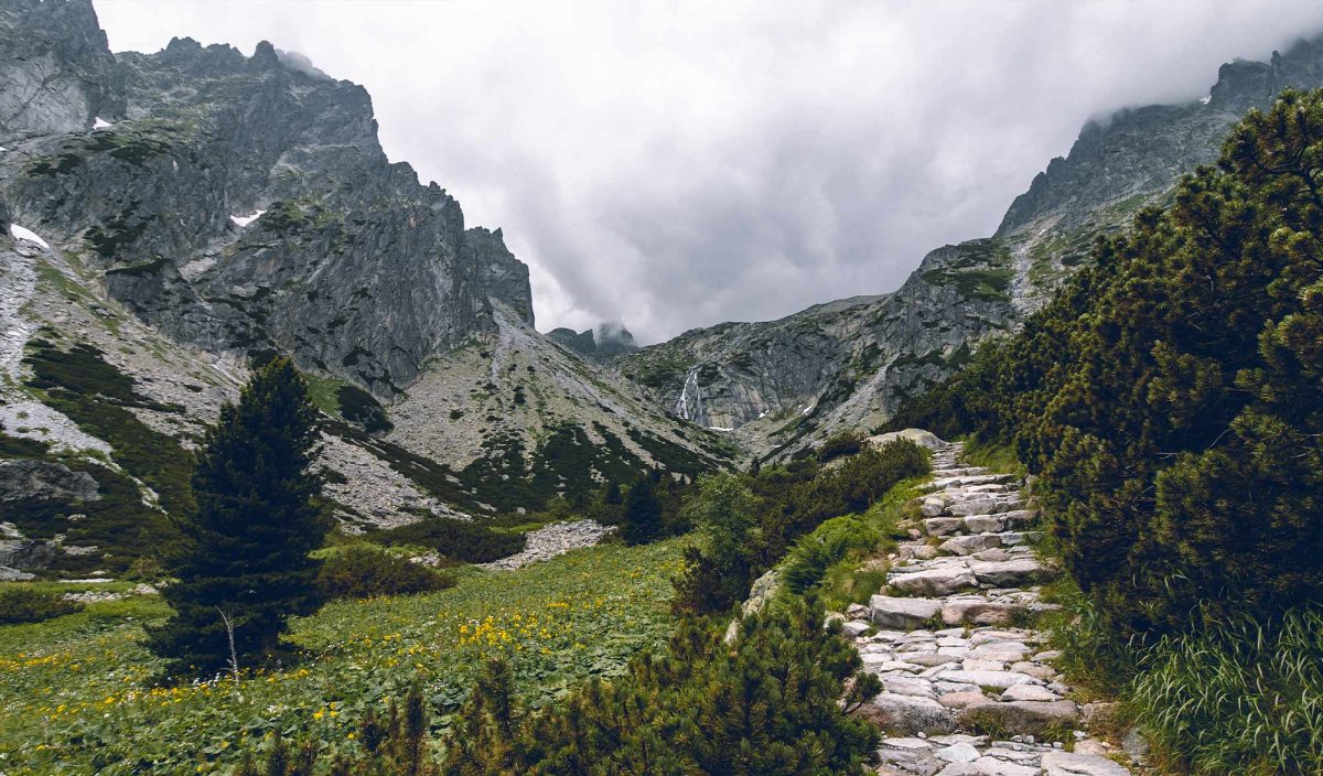 Sur les crêtes des Tatras en Pologne