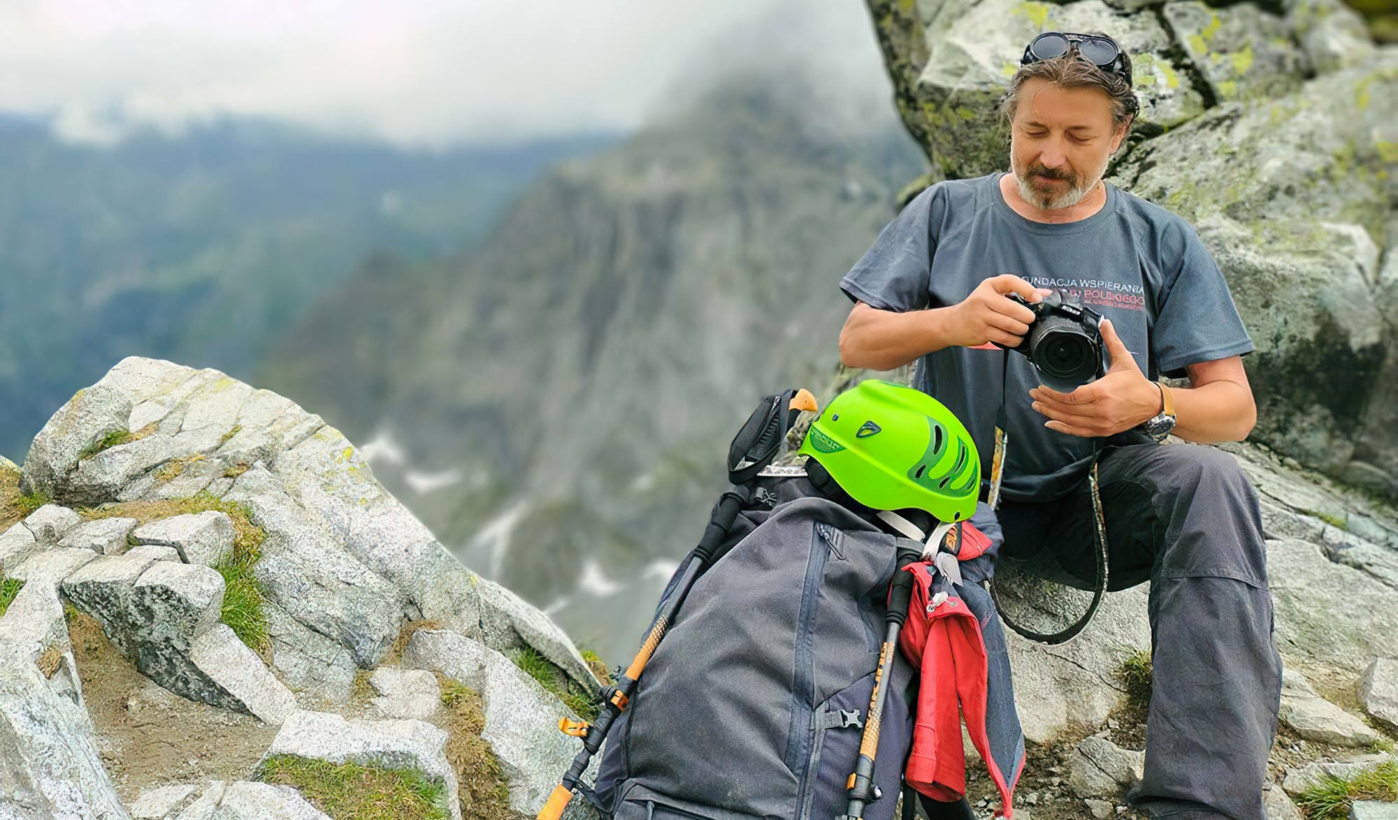 Sur les crêtes des Tatras en Pologne