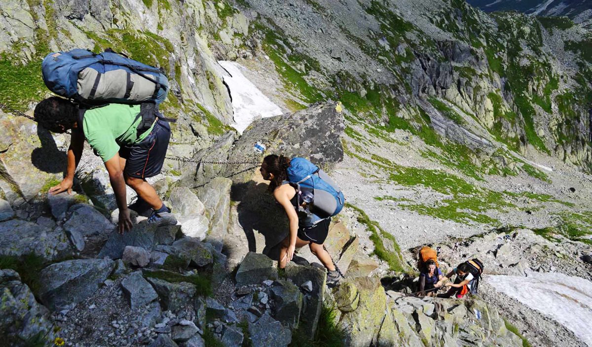 Sur les crêtes des Tatras en Pologne