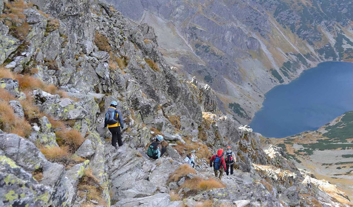 Sur les crêtes des Tatras en Pologne