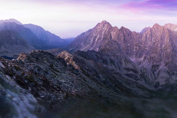 Sur les crêtes des Tatras en Pologne