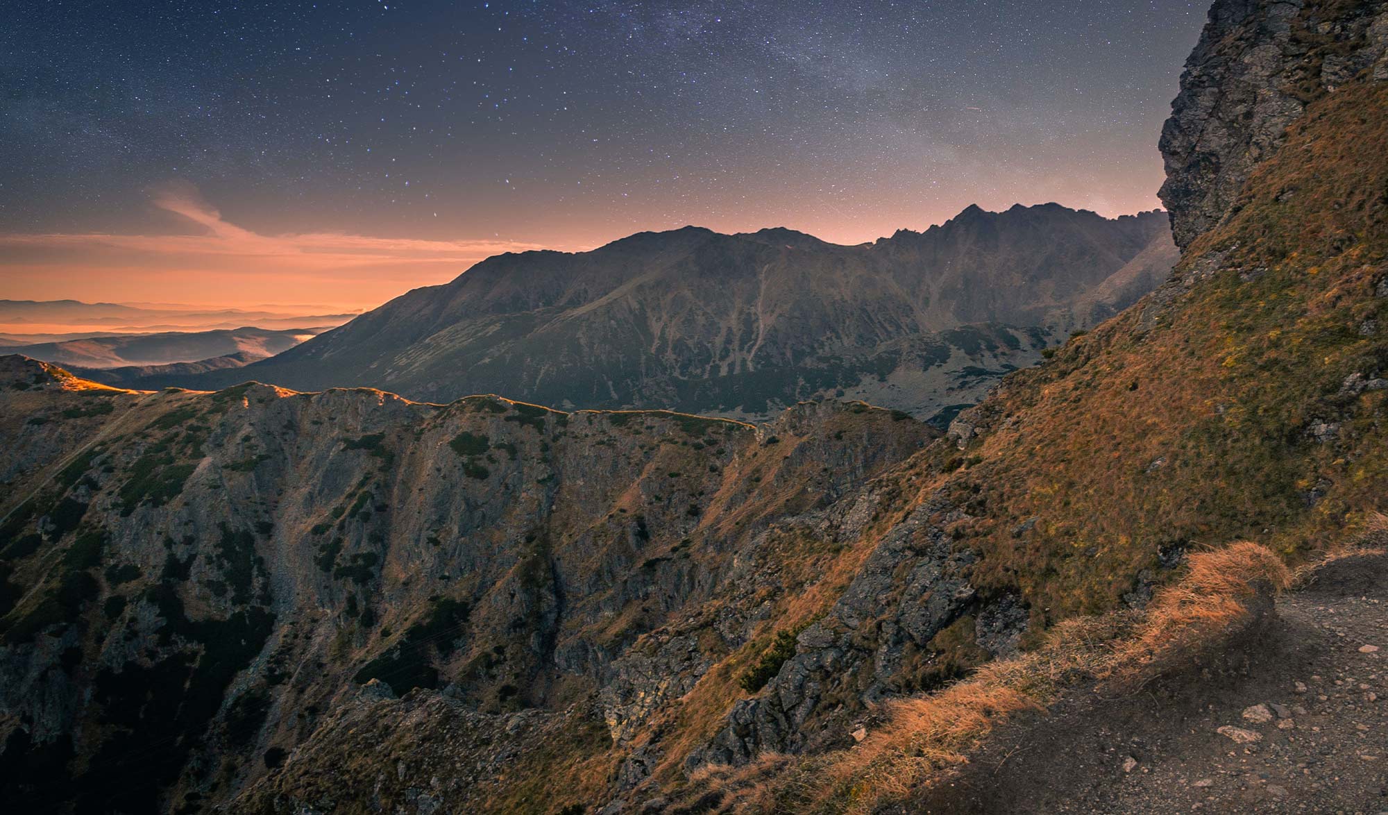 Sur les crêtes des Tatras en Pologne