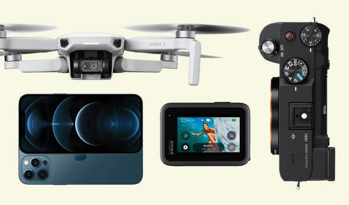 Les meilleurs drones et appareils photos pour filmer vos aventures