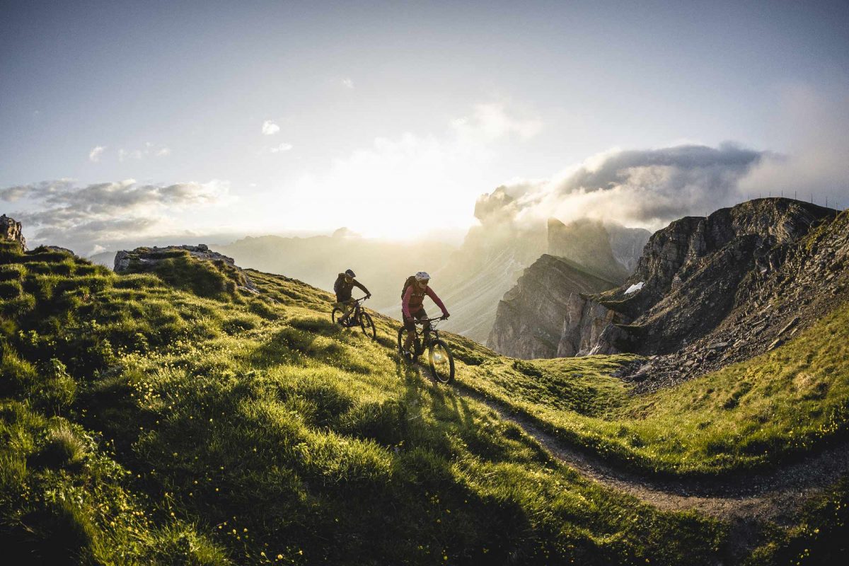 Enduro dans les alpes