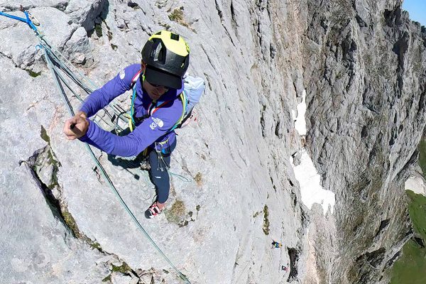 David Göttler grimpe le Pico de Europa avec son père de 81 ans