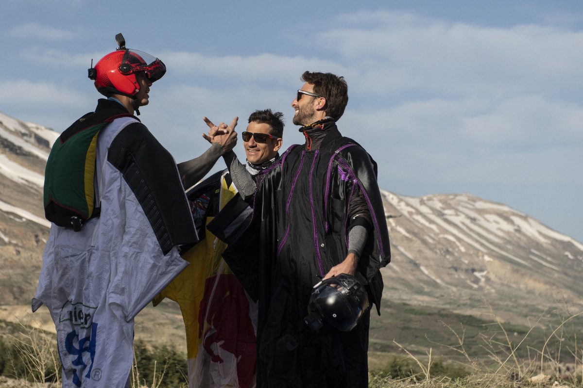 Fred Fugin Soul Flyers saut en wingsuit au Liban