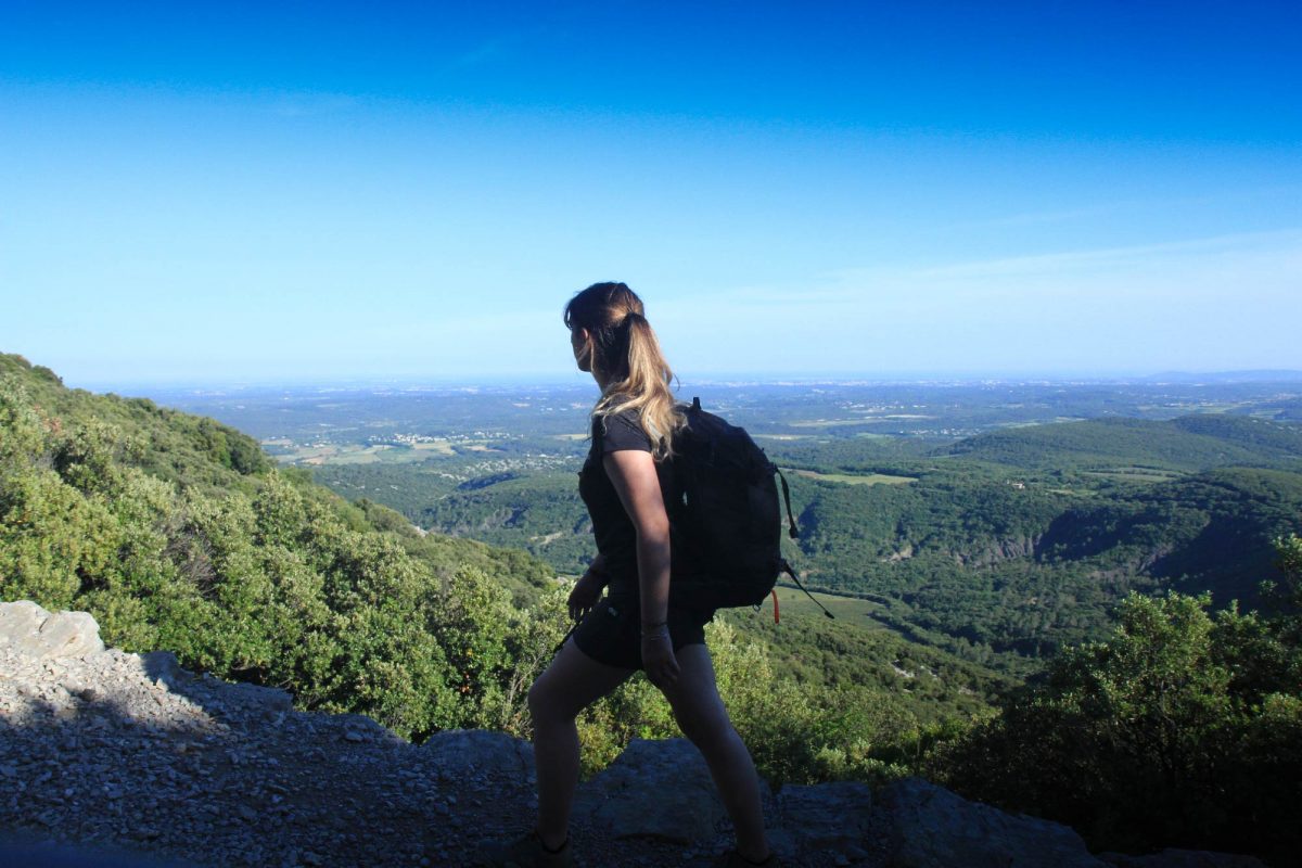 Trek sur le GR Pic Saint-Loup