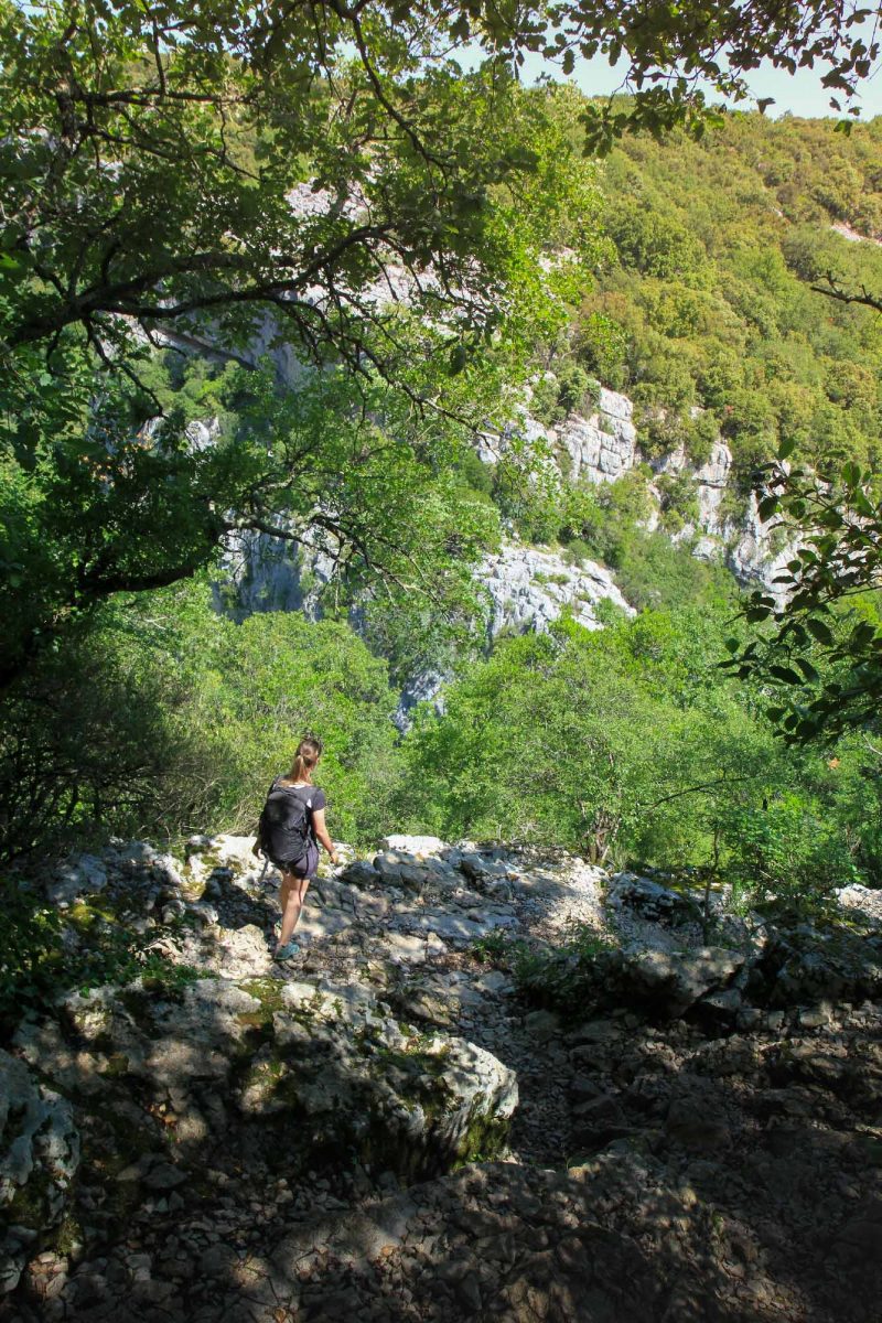 Trek sur le GR Pic Saint-Loup