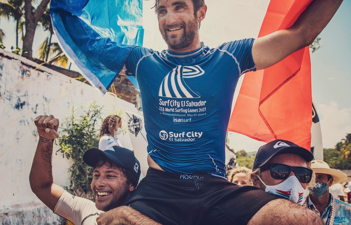 Joan Duru Champion du monde de surf 2021