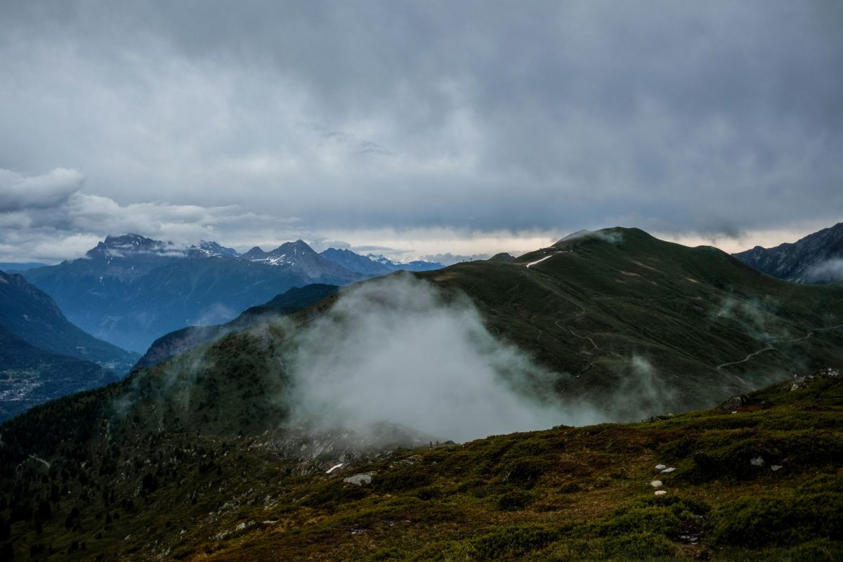 Cédric Ganguia débutant trailer sur le Marathon du Mont-Blanc