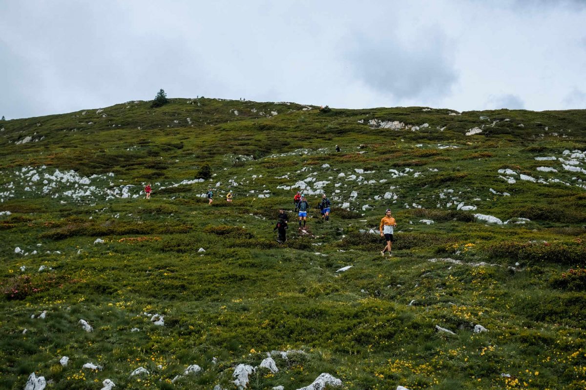 Cédric Ganguia débutant trailer sur le Marathon du Mont-Blanc