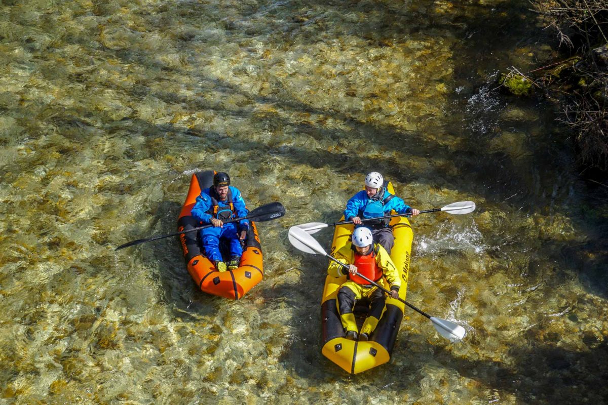 descente rivière en packraft