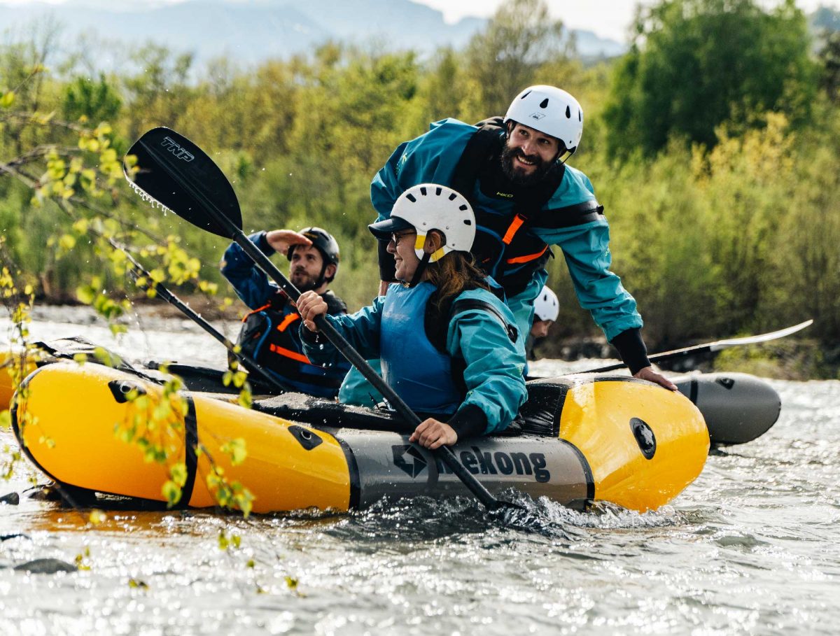 descente rivière en packraft