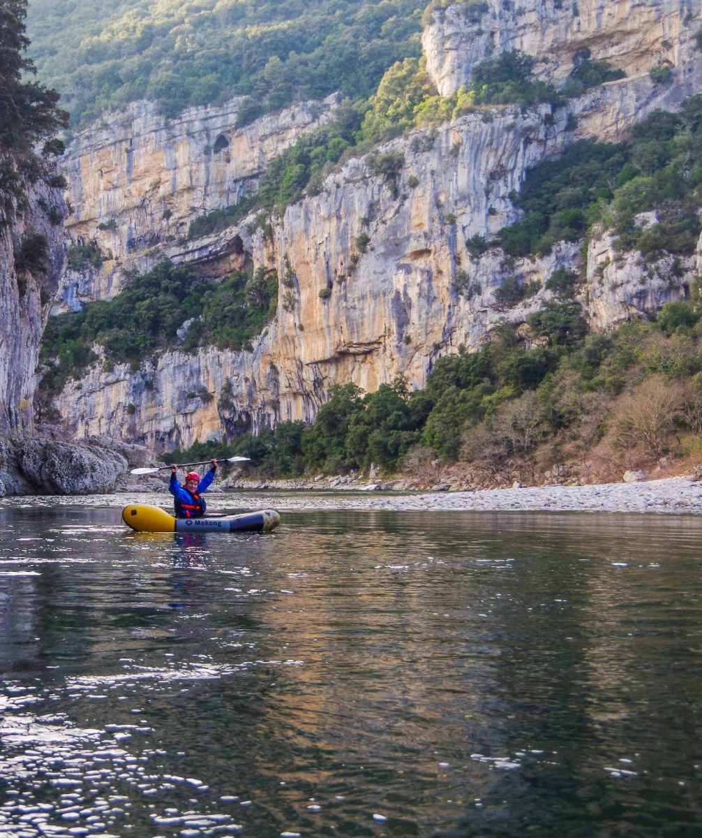 descente rivière en packraft