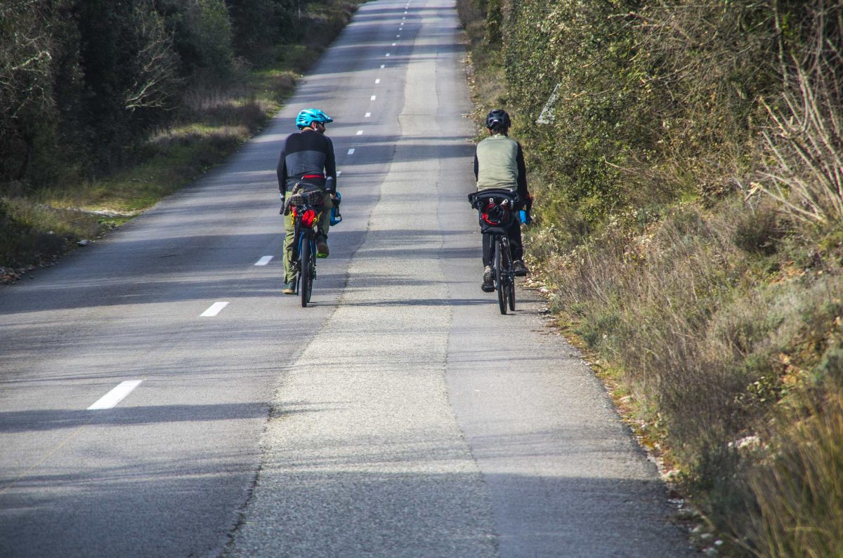 bike packing avec packraft