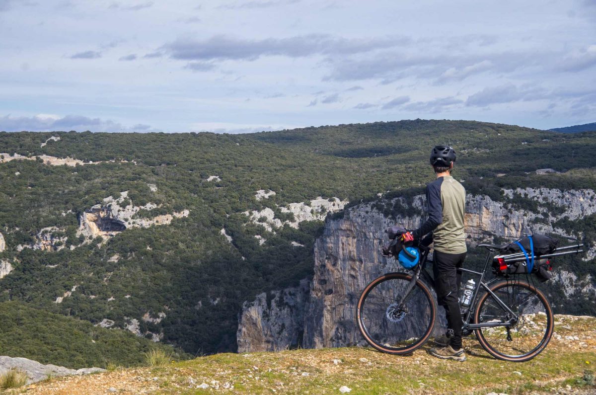 bike packing avec packraft