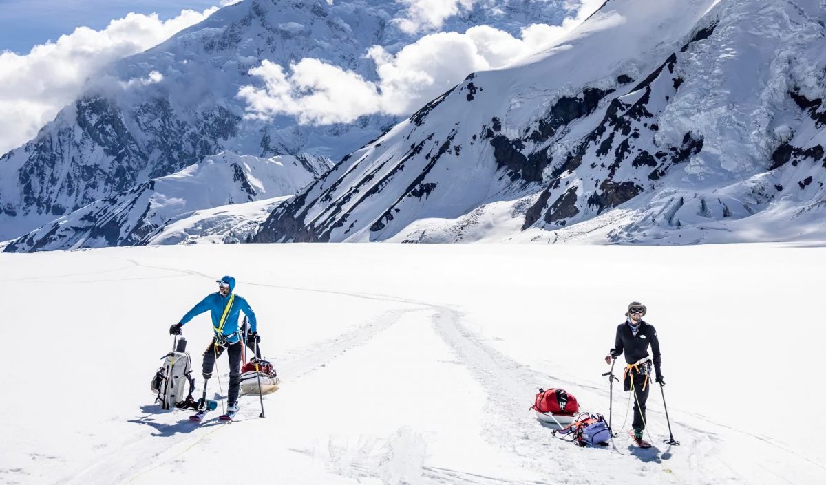 Deux skieurs amputés en expédition au Denali, Alaska