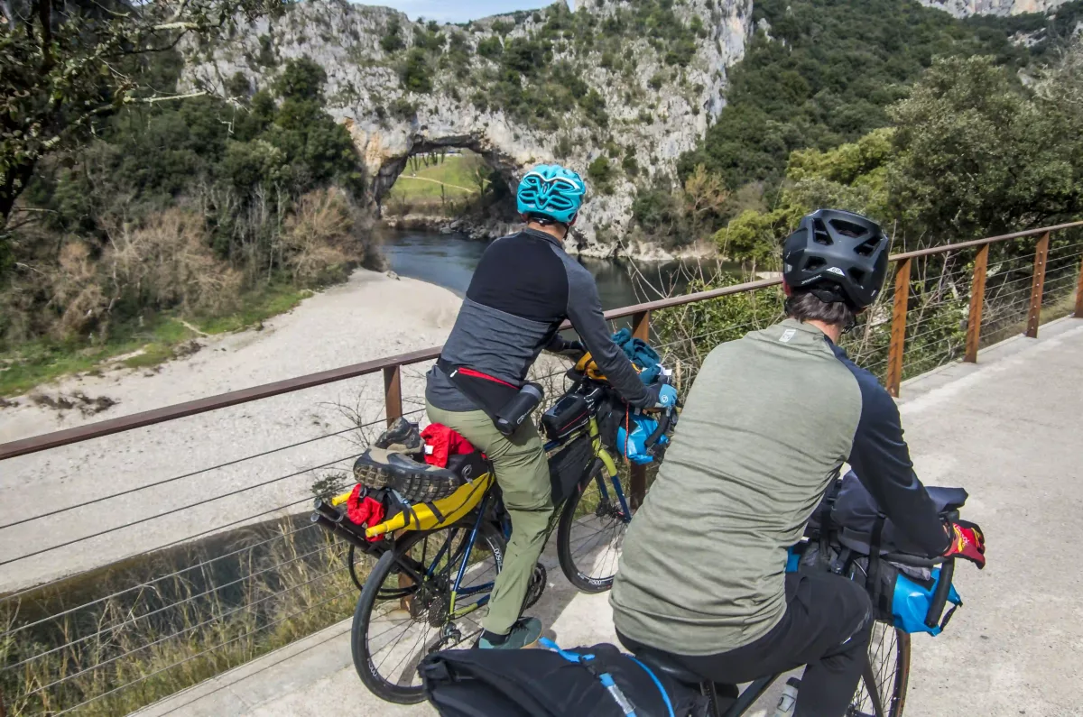 Bikeraft en Ardèche