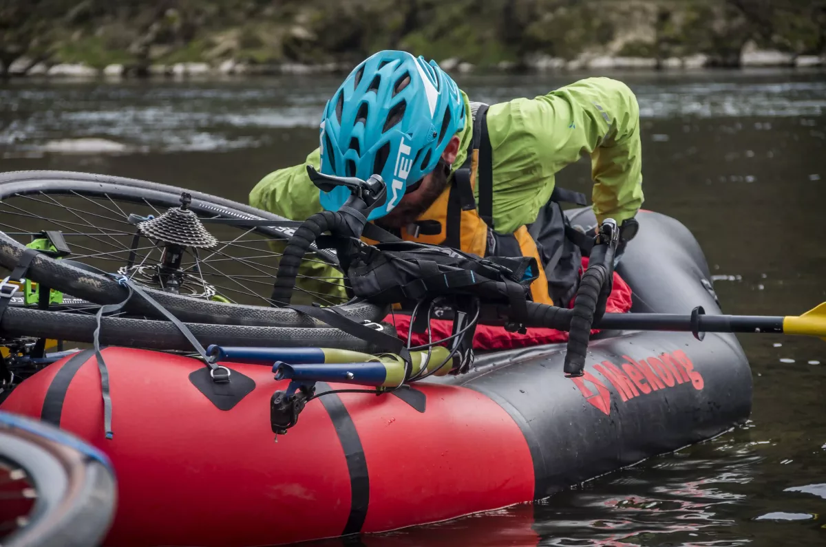 Bikeraft en Ardèche