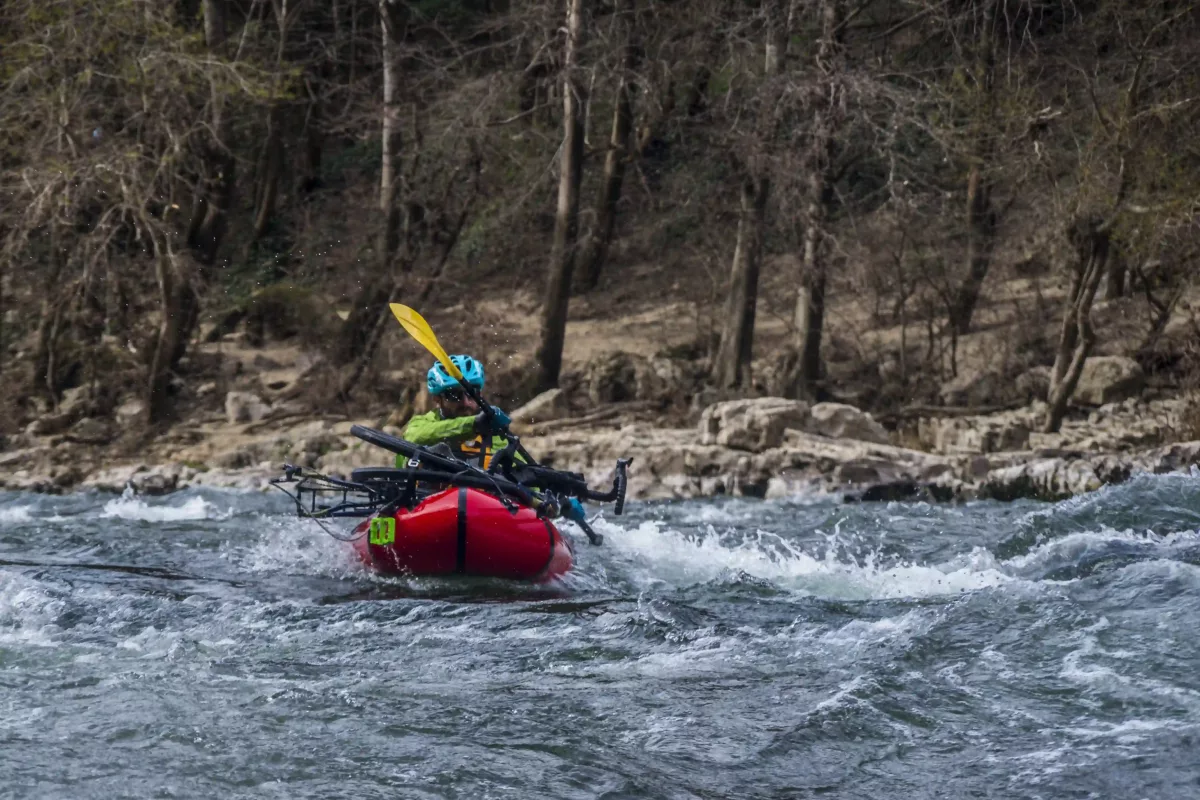 Bikeraft en Ardèche