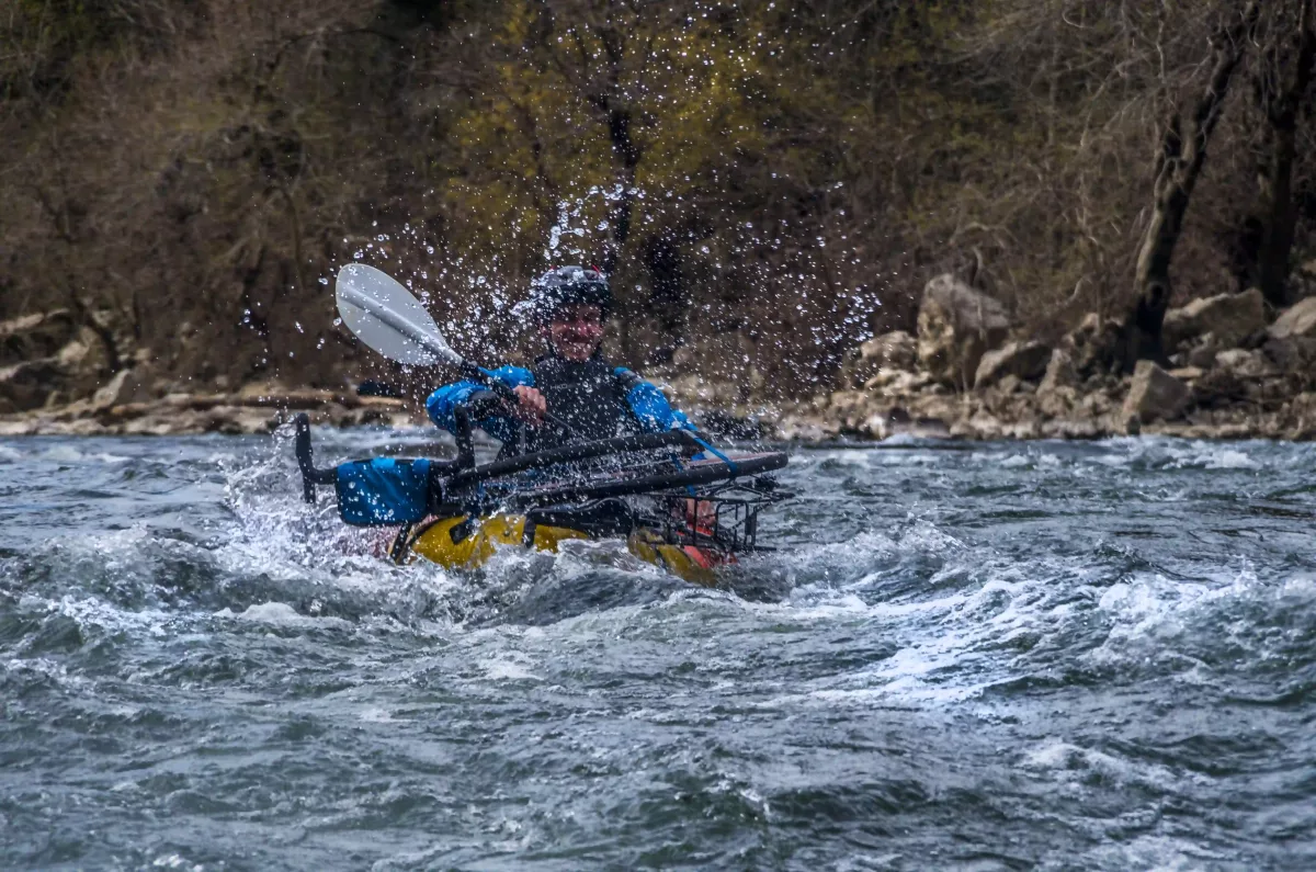 Bikeraft en Ardèche