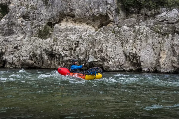 Bikeraft en Ardèche