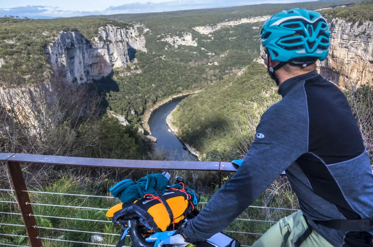 Bikeraft en Ardèche