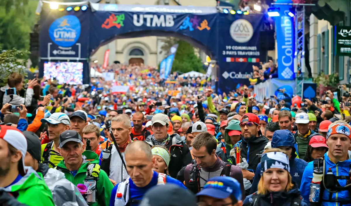 Départ UTMB Chamonix