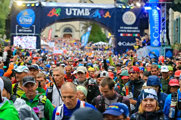 Départ UTMB Chamonix