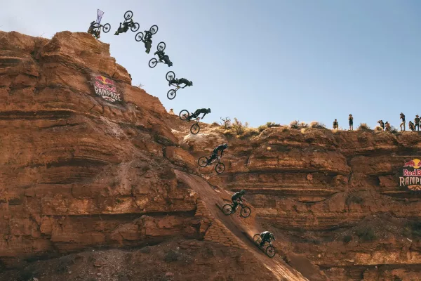 Redbull Rampage 2018 salto arrière