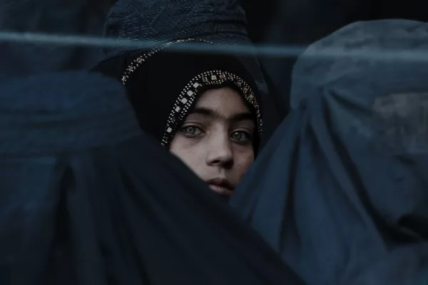 Femme afghane burka