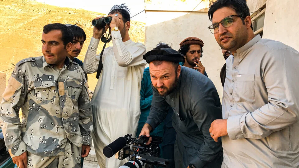 poste avancé de la police afghane