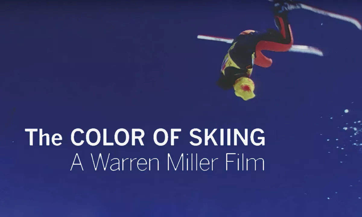 The color of skiing