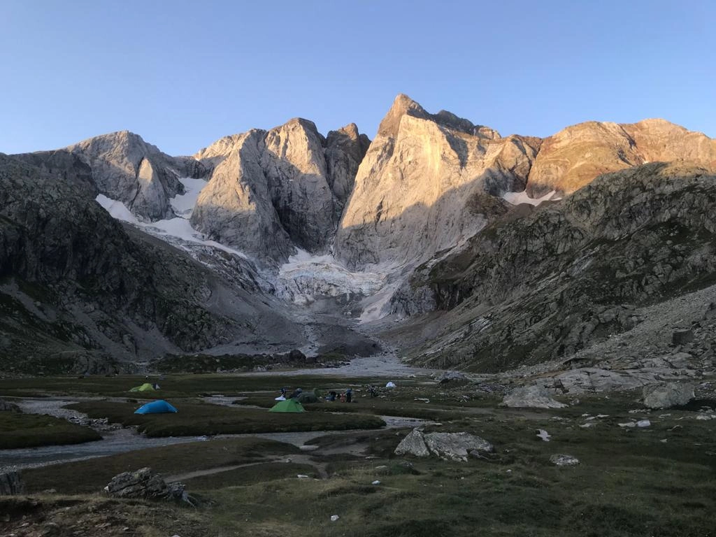 Paysage sommet des Pyrénées