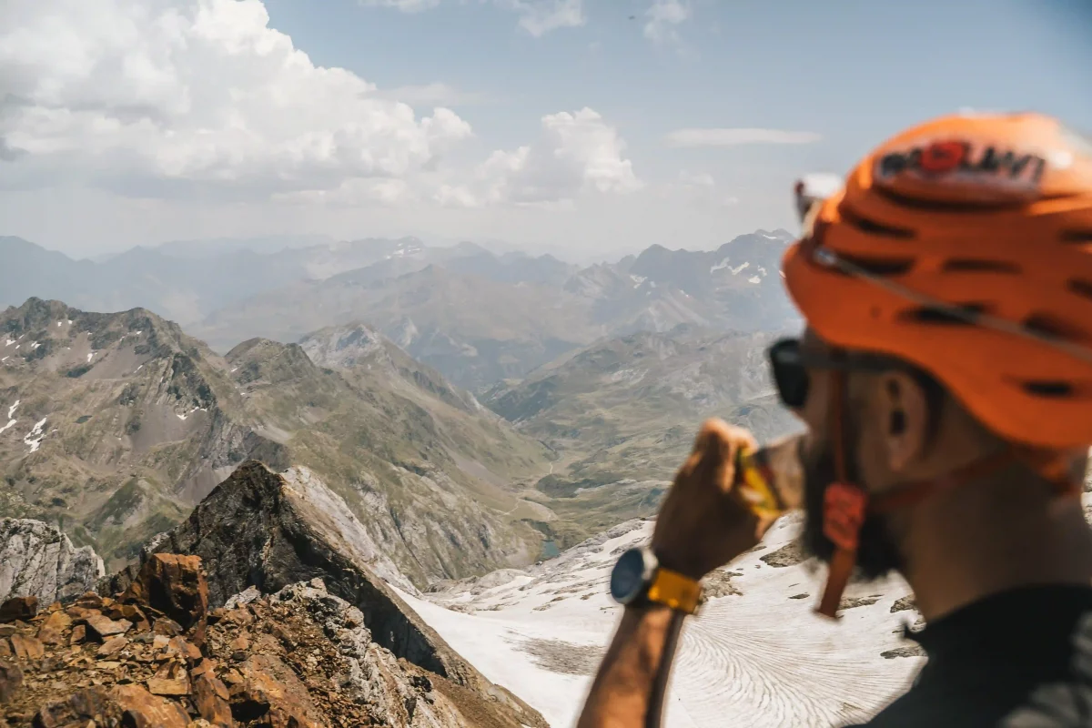 Paysage sommet des Pyrénées
