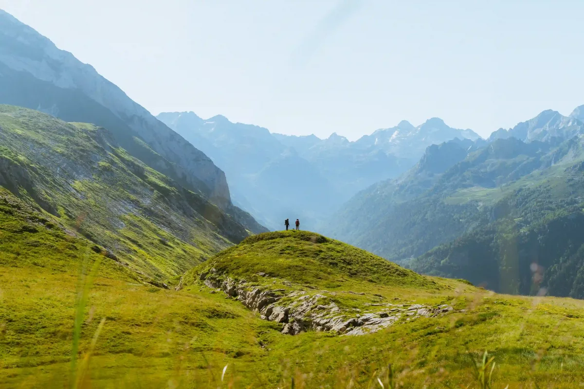 Hexatrek paysage montagne