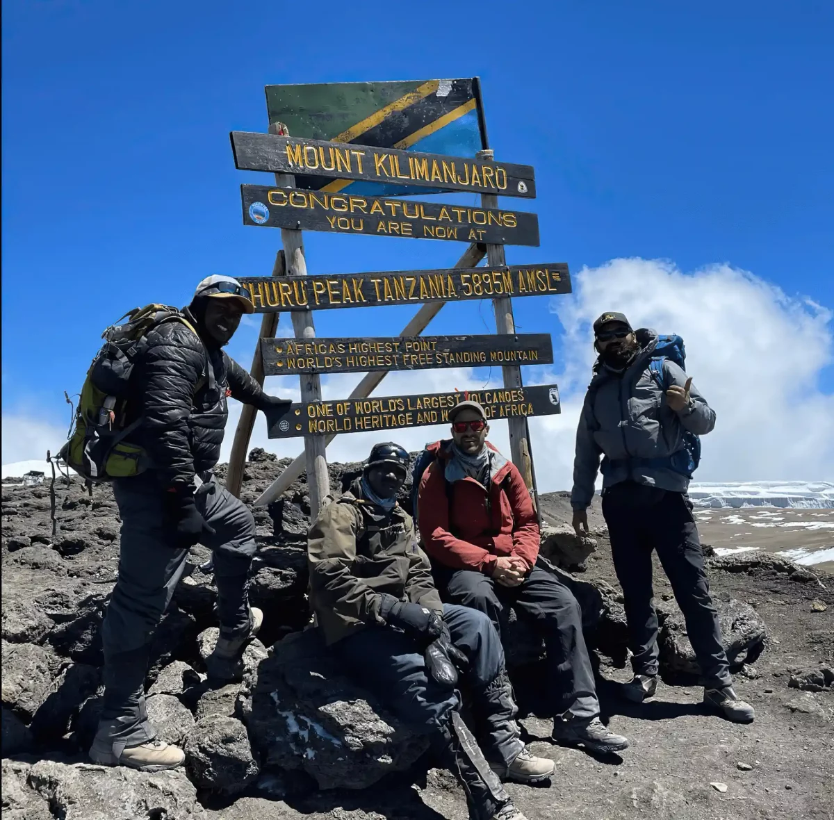 Kilimanjaro sommet