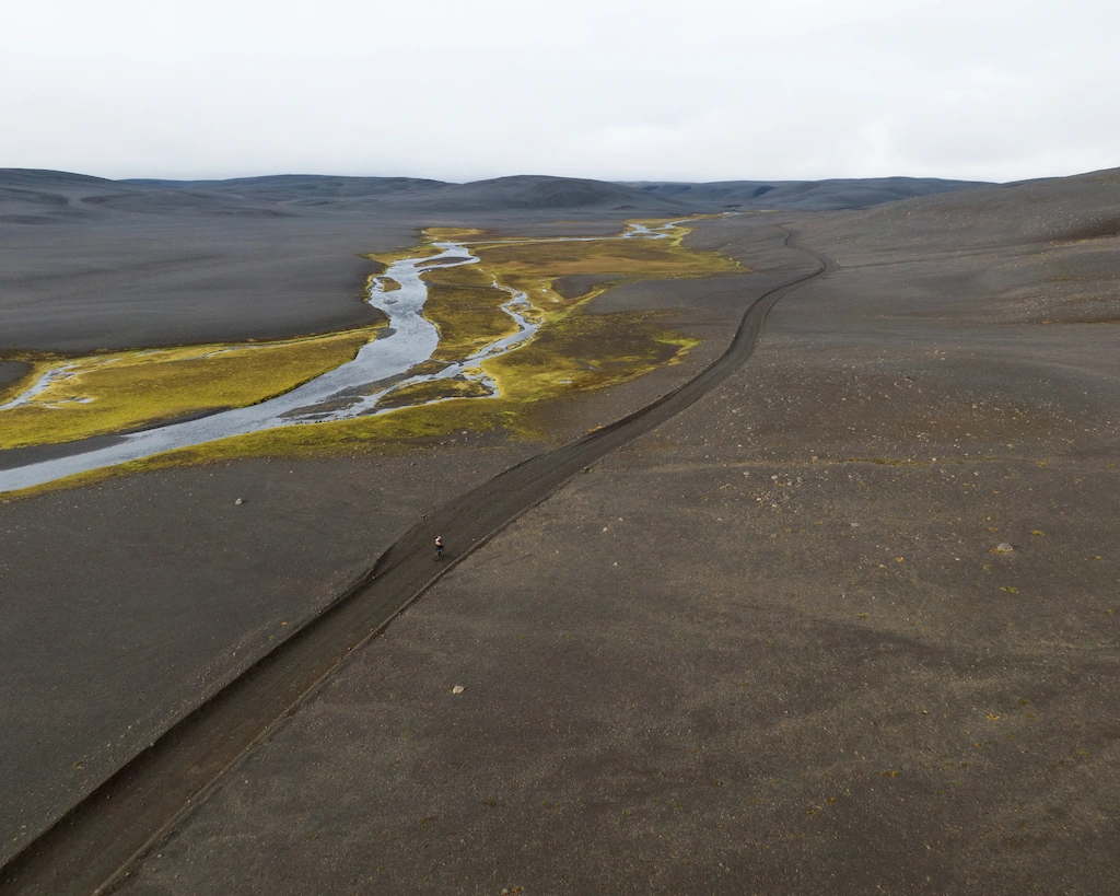 Payson McElveen traversée de l'Islande en gravel