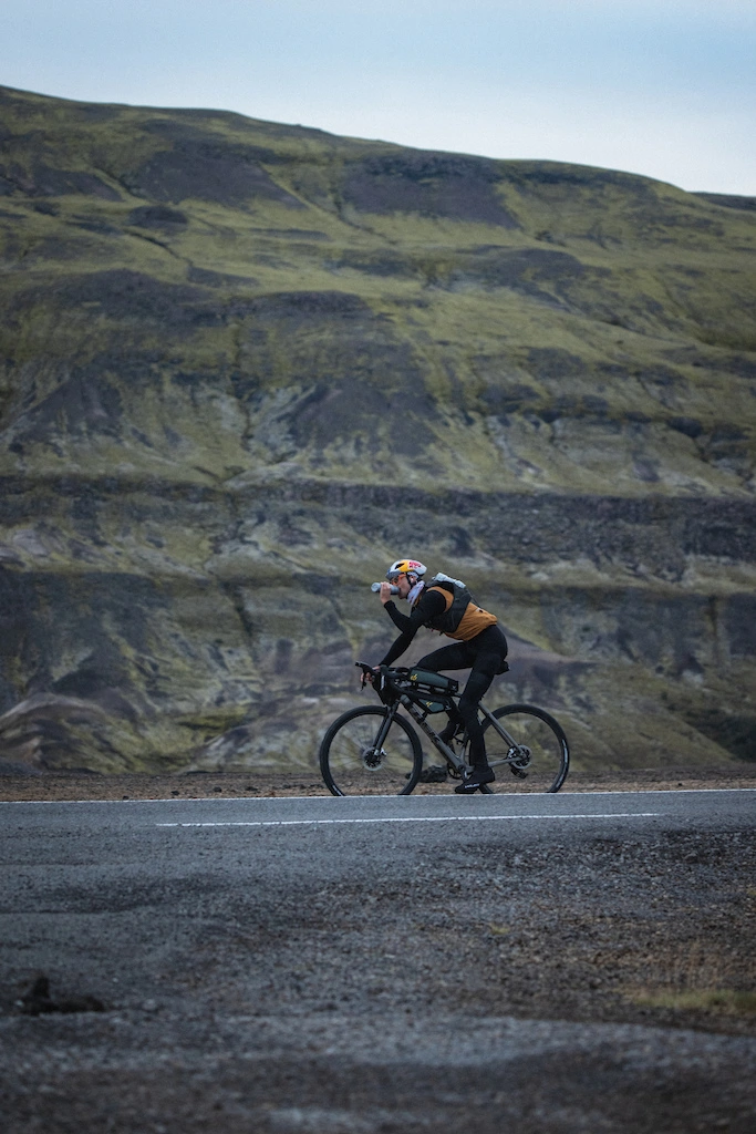 Payson McElveen traversée de l'Islande en gravel