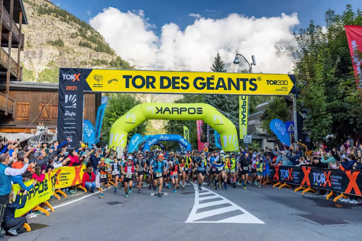 Tor des Géants départ