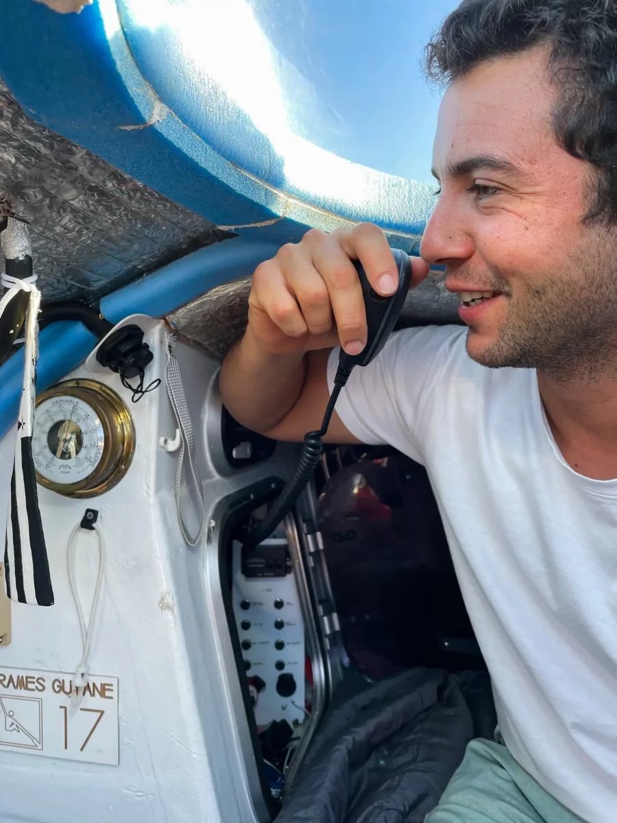 Radio Guirec Soudée traversée de l'Atlantique à la rame