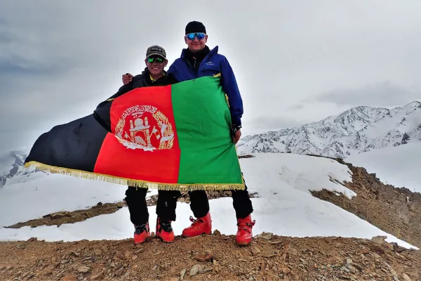 Skieurs Afghans