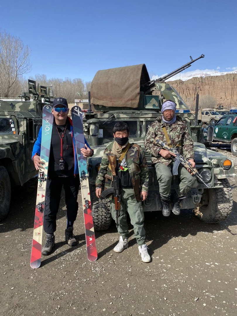 Skieurs afghans